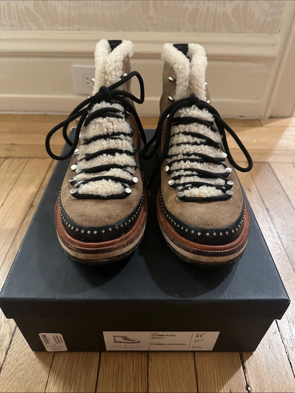 rag & bone Tan Compass Boots